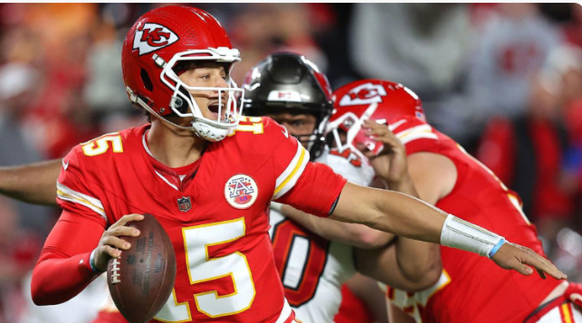 Chiefs Edge Out Buccaneers in Overtime to Remain Undefeated at 8-0 Despite Mahomes Injury Scare