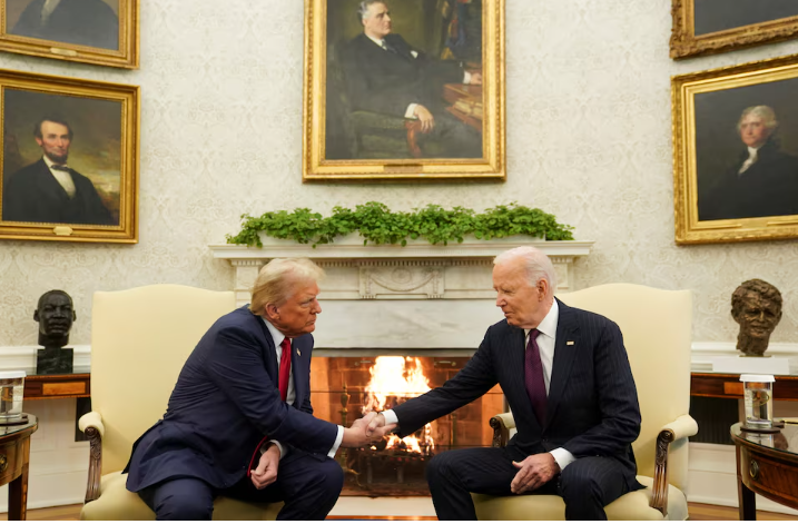 Biden and Trump Pledge Smooth Transition as They Meet at the White House