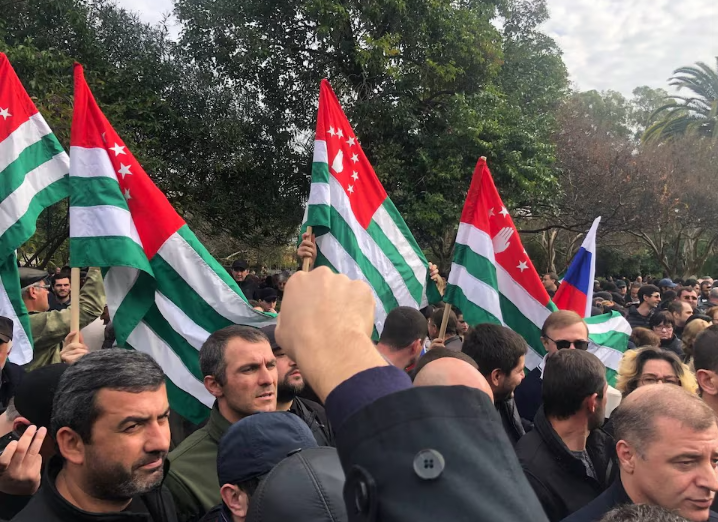 Protests Escalate in Abkhazia, Demanding Leader's Resignation Over Russian Agreement