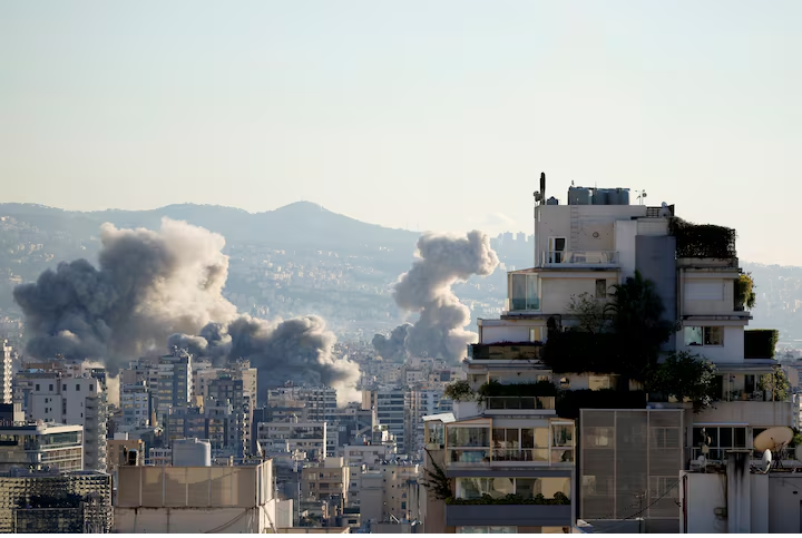 Beirut Ablaze: Escalating Israeli Strikes Hit Urban Heartland Amid Regional Tensions